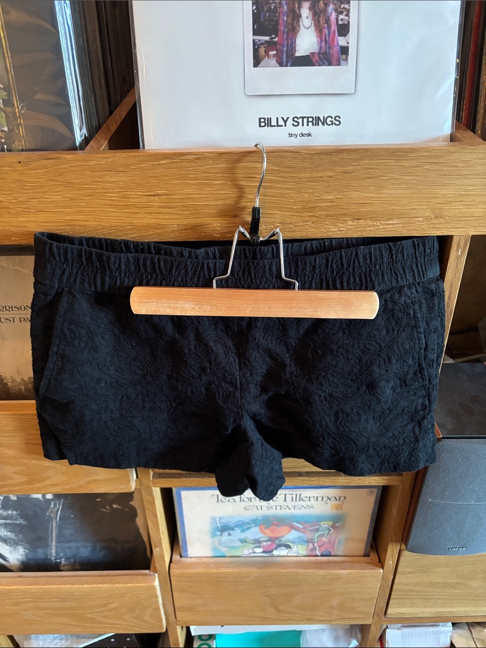 J. Crew Black Textured Women's Knit Shorts